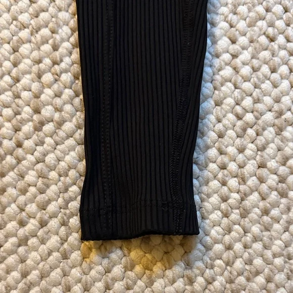 Year of Ours Black Ribbed Football Leggings - Picture 5 of 9